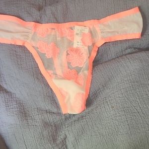 Pink Extra Low Rise Thong